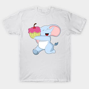 Elephant with Cake T-Shirt